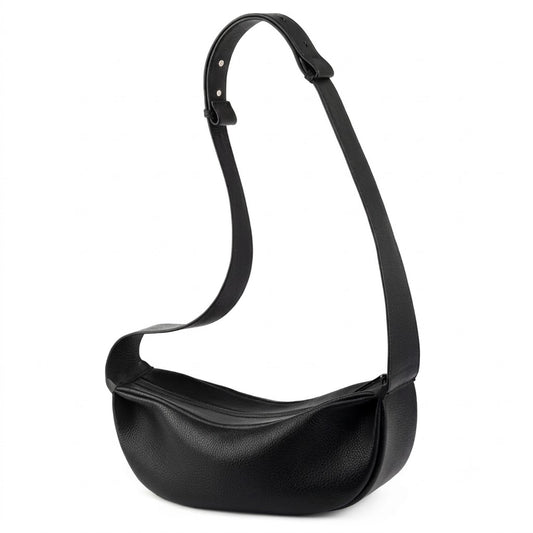Bolsa Hobo Feminina Elara™ em Couro Sintético
