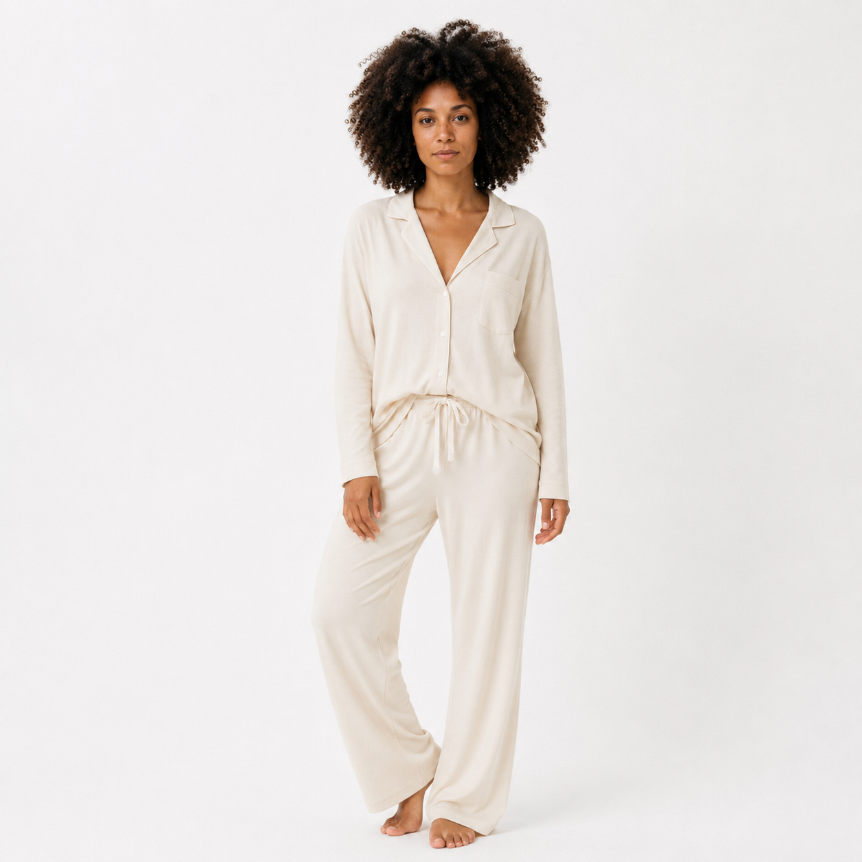 Pijama Feminino Longo Conforto Macio para Inverno