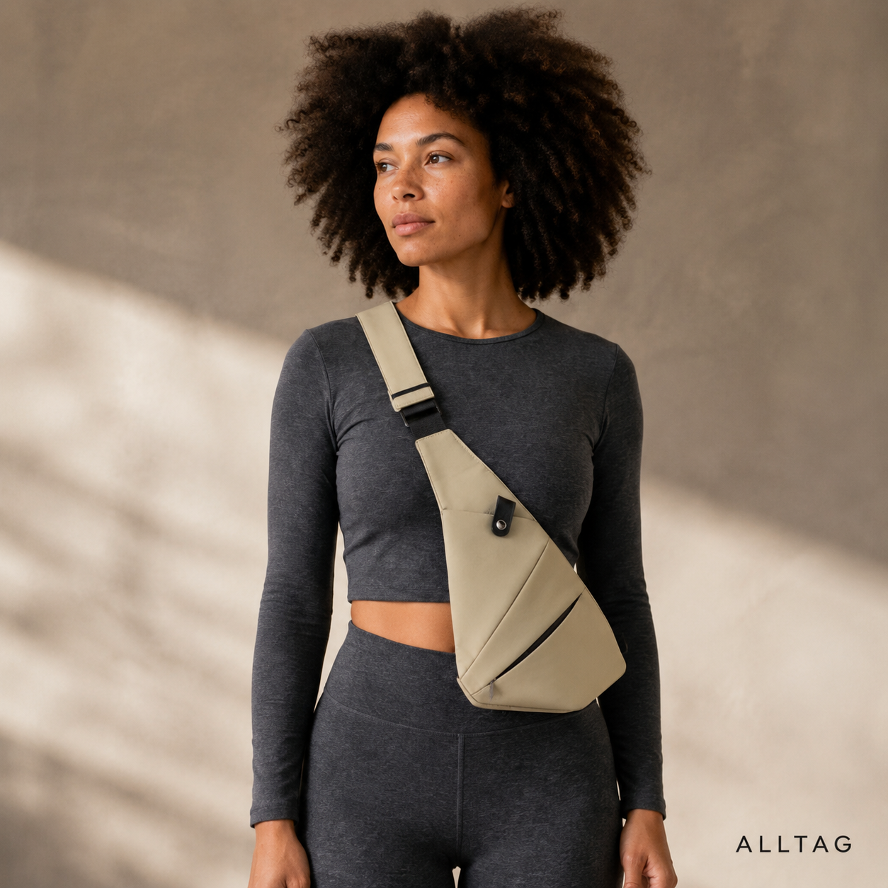 Bolsa Transversal Antifurto Feminina Impermeável com Proteção RFID