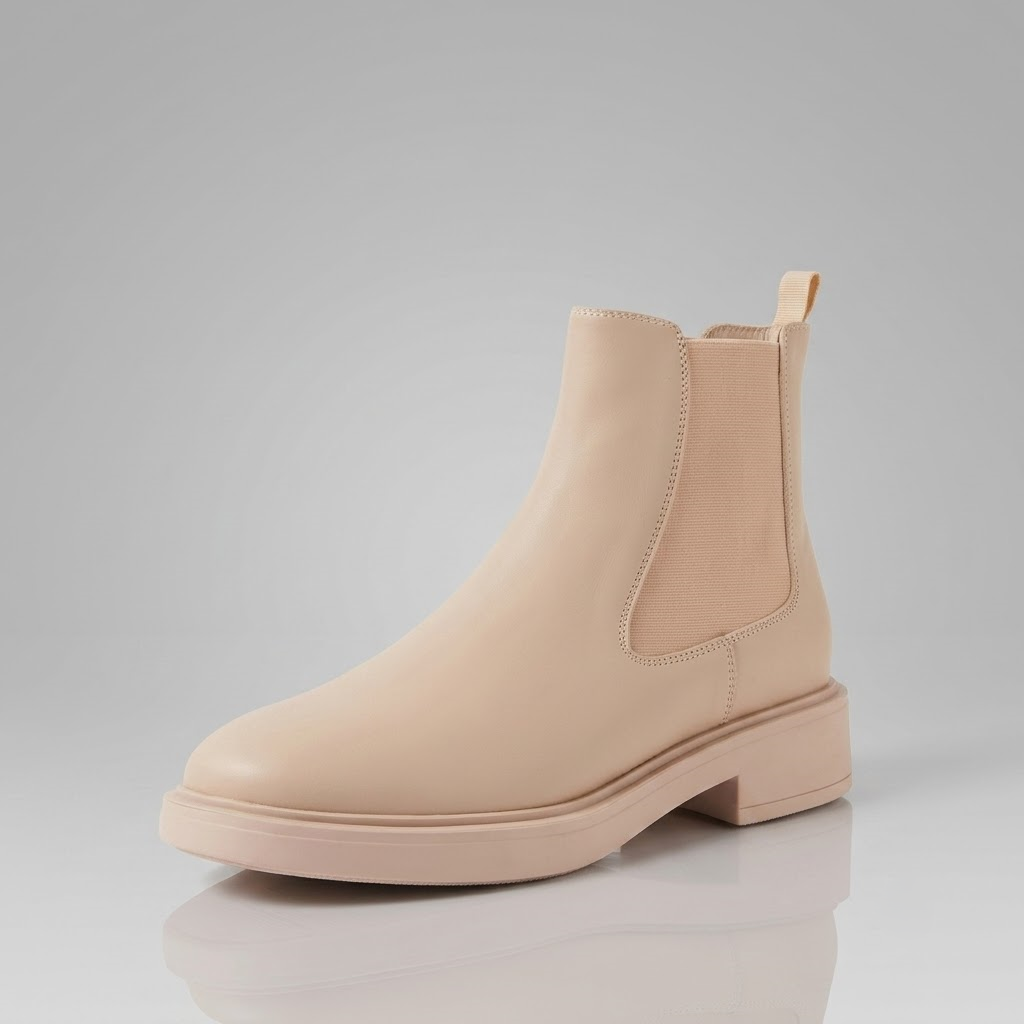 Bota Chelsea Feminina Freya™ em Couro Sintético