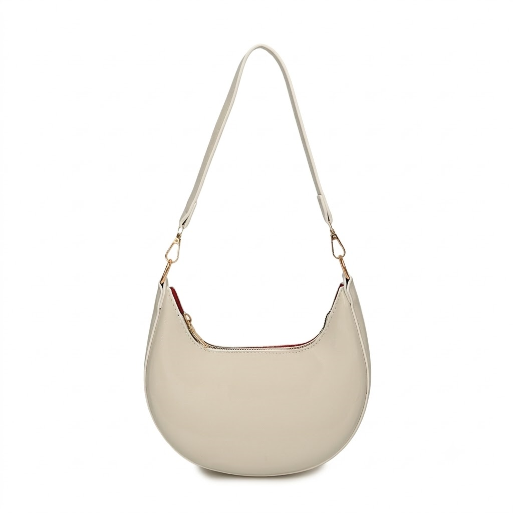 Bolsa Hobo Feminina Aria™ em Couro Sintético Premium