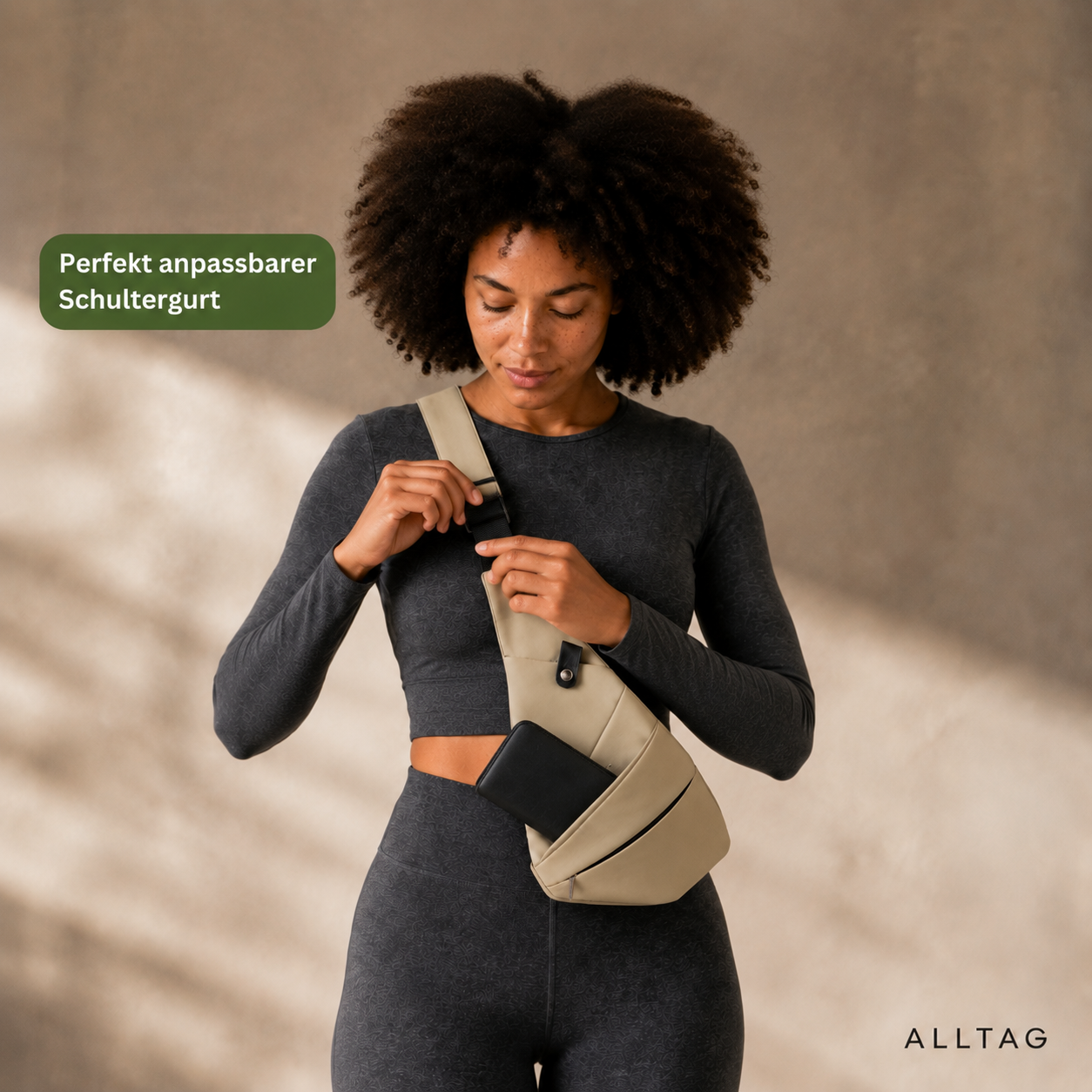 Bolsa Transversal Antifurto Feminina Impermeável com Proteção RFID