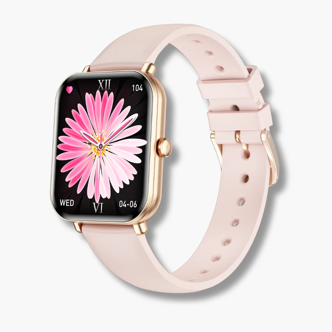 Smartwatch Feminino Lucina™ Premium com Tela AMOLED e Chamadas Bluetooth