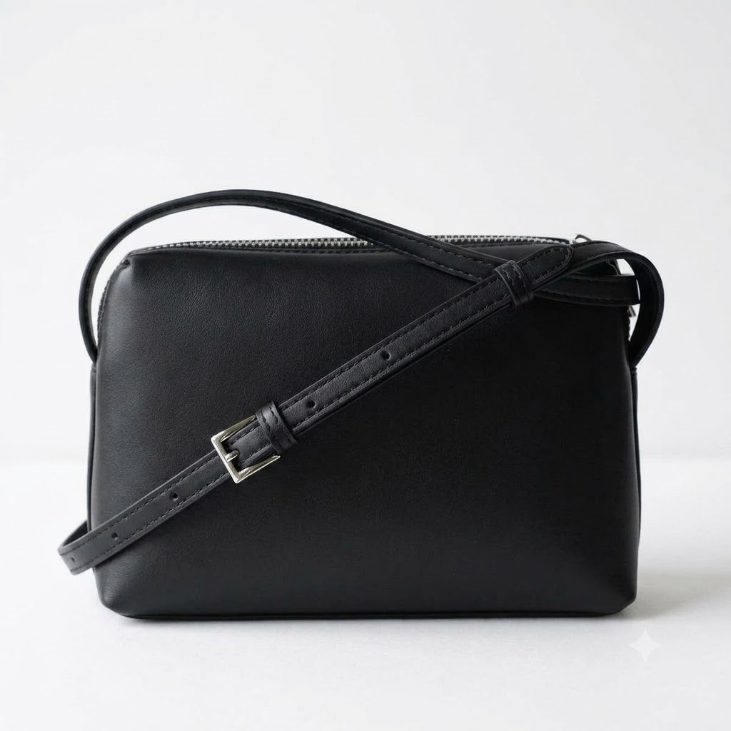 Bolsa Crossbody Feminina Siena™ em Couro Sintético