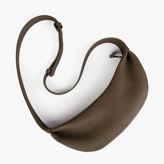 Bolsa Hobo Feminina Elara™ em Couro Sintético