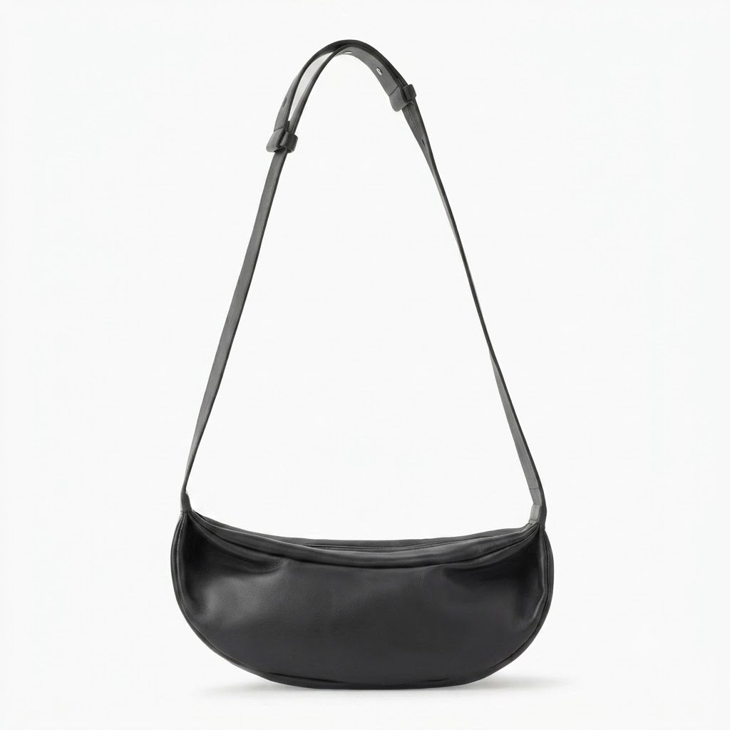 Bolsa Hobo Feminina Elara™ em Couro Sintético